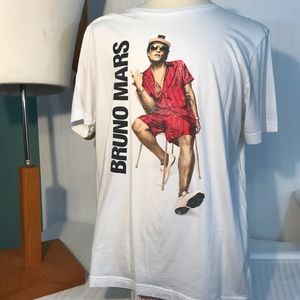 XL Men’s Bruno Mars World Tour Summary T-shirt